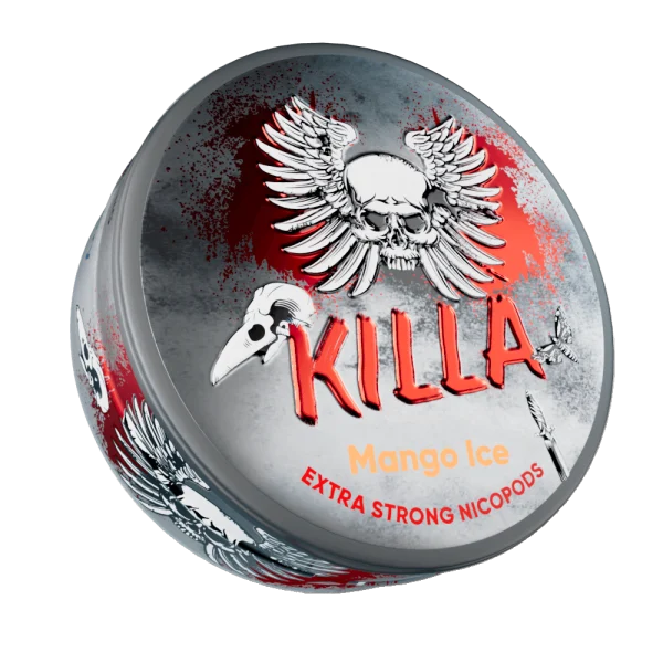 Killa Mango Ice Extra Strong nicotine pouches can
