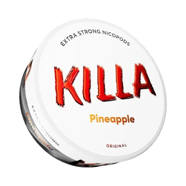 Killa Pineapple Extra Strong nicotine pouches can