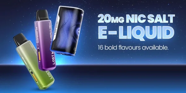 Lost Mary Nera 15K Pureview pods, 20mg nic salt across the dual-flavour editions