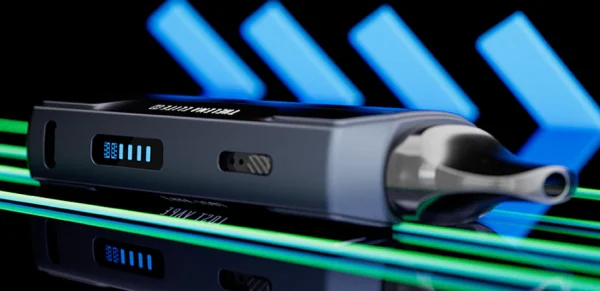 Lost Vape Thelema Elite S battery life and USB-C charging infographic