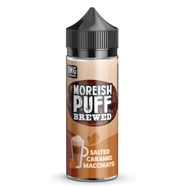 Moreish Puff Salted Caramel Macchiato Brewed 100ml shortfill