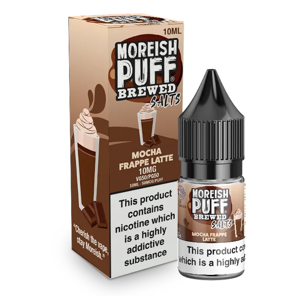 Moreish Puff Brewed Mocha Frappe Latte nic salt