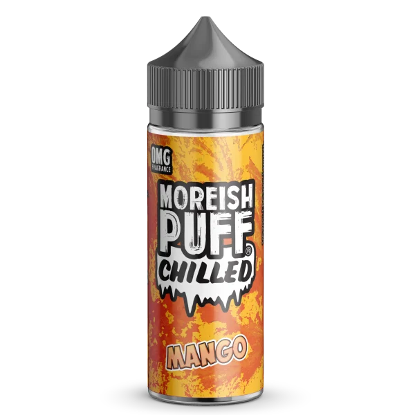 Moreish Puff Mango Chilled 100ml shortfill e-liquid