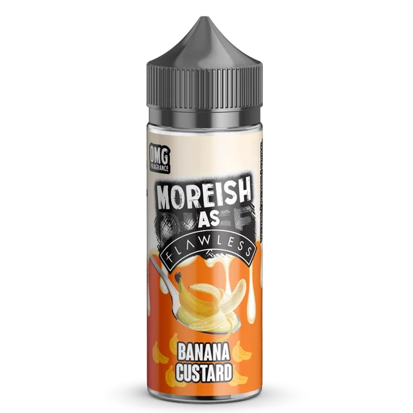 Moreish Puff Flawless Custard Banana Custard 100ml shortfill