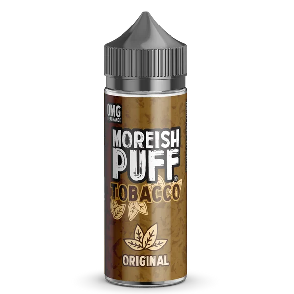 Moreish Puff Original Tobacco 100ml shortfill e-liquid