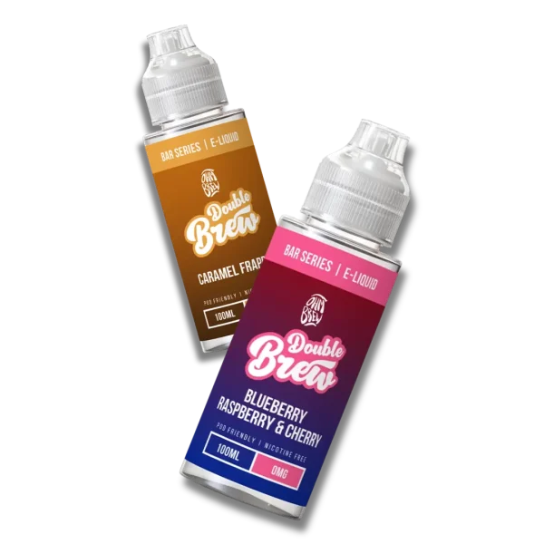 Ohm Brew Double Brew Bar Series 100ml shortfill collection range