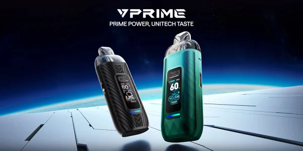 OXVA VPrime, the 60W sub-ohm refillable pod kit with a colour screen