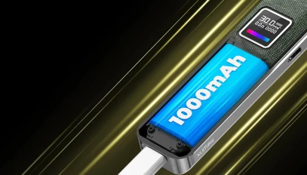OXVA Xlim Pro Limited Edition with its 1000mAh battery charging