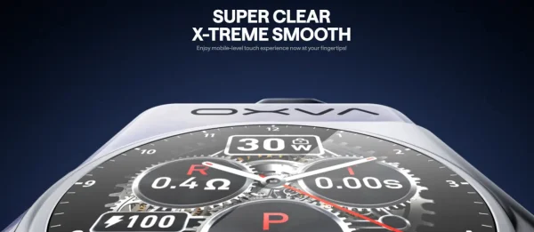 OXVA Xlim SQ Pro 2 with its 1.09in watch-face touchscreen