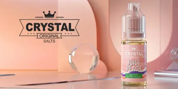 SKE Crystal Original V2 nic salt, the bottled Crystal Bar flavours in 10ml