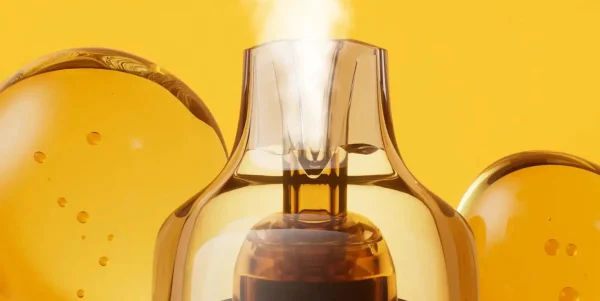 Vaporesso Dojo Blast 10K pod with e-liquid and vapour, the prefilled refill for the kit