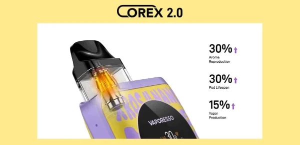 Vaporesso XROS 4 Nano COREX 2.0 Morph-Mesh pod
