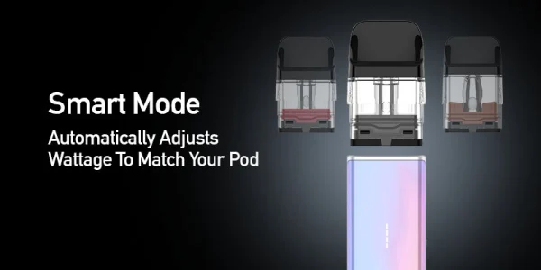Vaporesso XROS 5 Mini Smart Mode automatically adjusts wattage to the pod