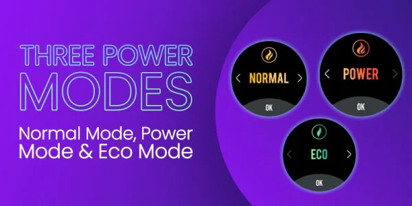 Vaporesso XROS 5 Nano three power modes, Eco, Normal and Power