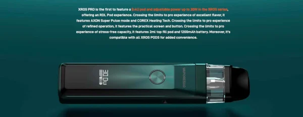 Vaporesso XROS Pro pod kit in teal