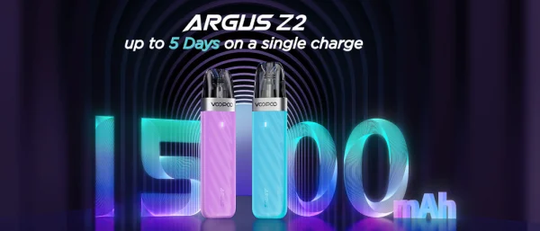 VooPoo Argus Z2 pod kit with 1500mAh battery banner