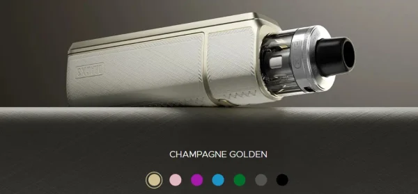 VOOPOO Drag X3 pod mod kit in Champagne Golden with all seven colour options shown below