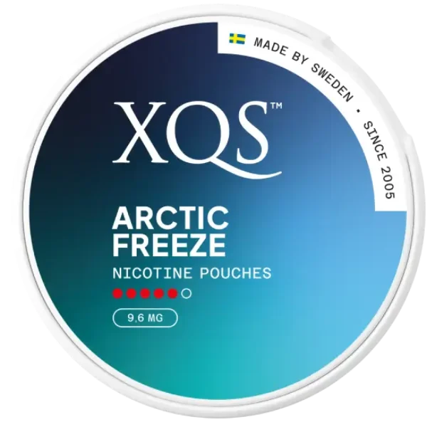 XQS Arctic Freeze nicotine pouches can