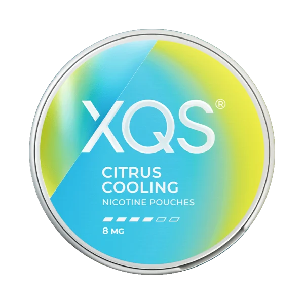 XQS Citrus Cooling nicotine pouches can