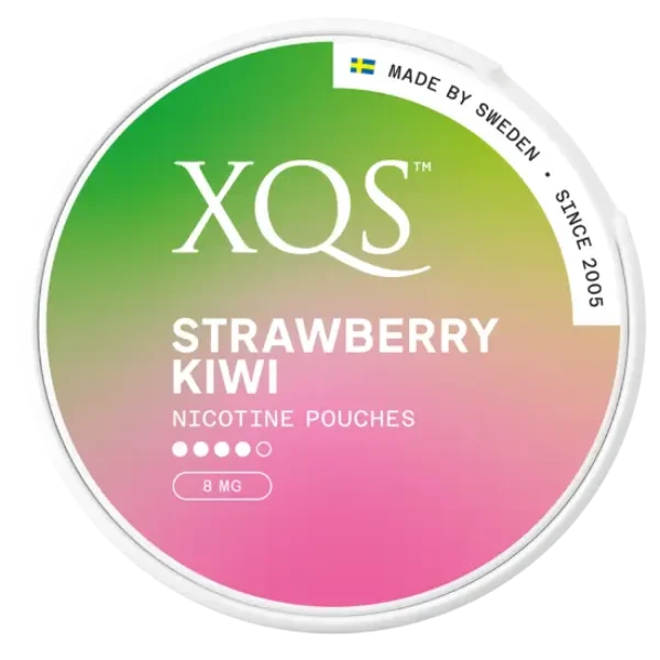 XQS Strawberry Kiwi nicotine pouches can