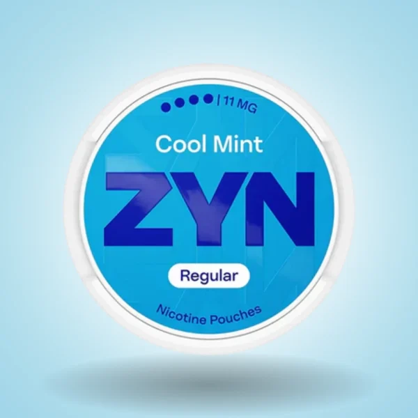 ZYN Cool Mint X-Strong 11mg nicotine pouches slim can